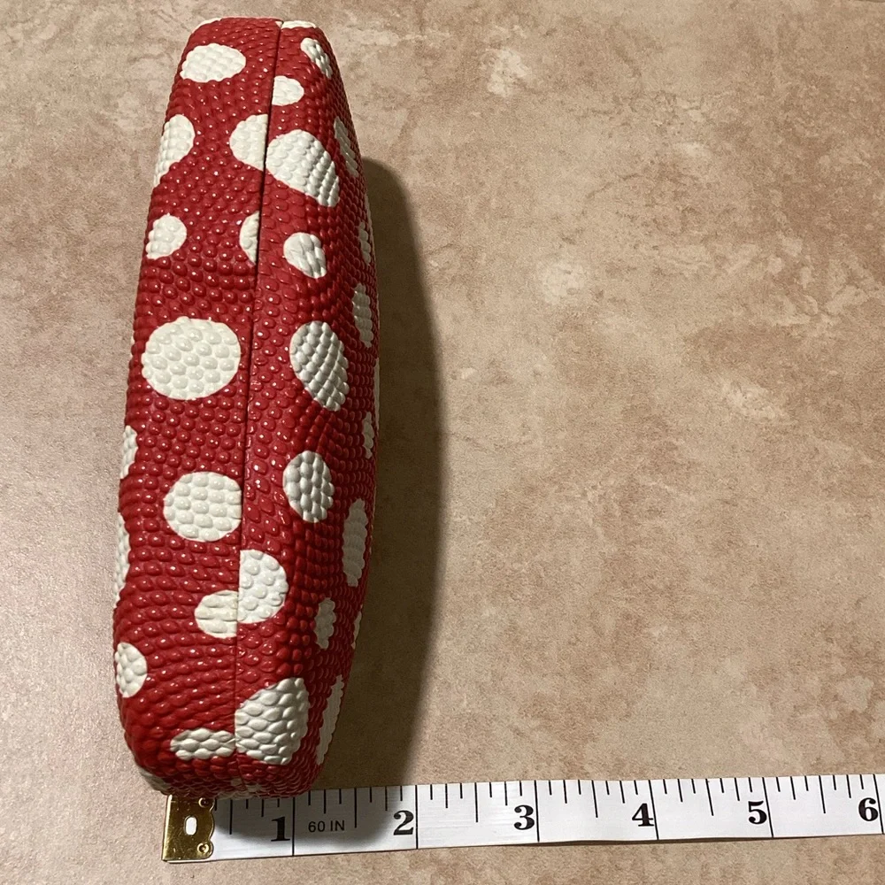 Red and White Polka Dot Hard Case for Kids Glasses